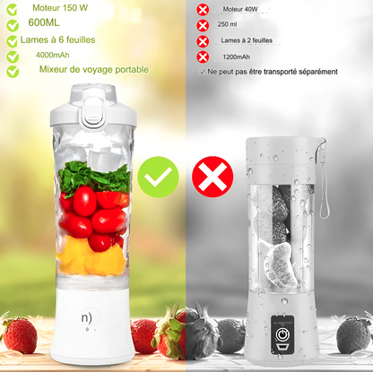 Nouveau Blender Portable 600ML